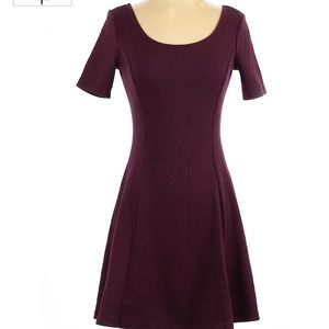 H&M Divided Purple Skater Style Dress